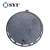 Import High Quality Square Sewer Cover DI Cast Iron EN124 D400 Manhole Cover Weight from China