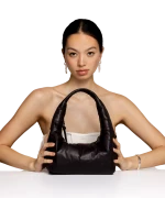 Ladies Bindle Small Nylon Shoulder Bag
