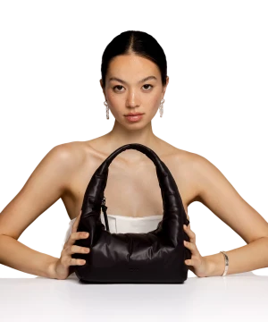 Ladies Bindle Small Nylon Shoulder Bag