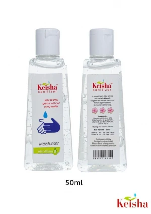 Keisha Moisturising Hand Gel with Vitamin E - 50ml