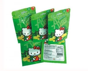 OEM food packing stand up pouches with zipper top