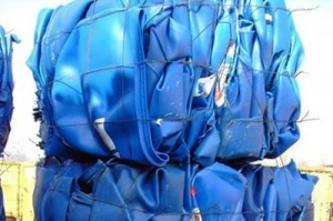 HDPE drum scrap for sale, HDPE blue regrind sale at Ivory Phar