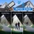 Import Solar LED Street Light with PIR Motion Sensor Automatic On/Off Solar Road Light Outdoor from China