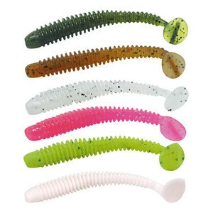 0.7g/5cm Lures Soft Bait 9 colors Fishing lure Soft Fishing baits silicone bait Worms fishing lure with