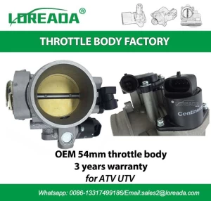 LOREADA OEM Original Throttle Body Assy For HISUN 1000CC ATV UTV PARTS 16100-012-0002 21051101301 With IAC Valve 26179