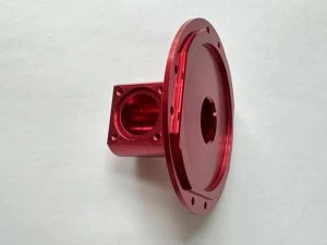 Aluminum, red anode, oil injector assembly