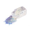 Cosmetic bulk glitter powder rainbow color makeup glitter for nail decoration