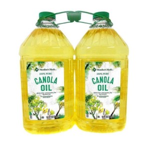 Wholesale 100% Natural Organic Rape Oil Plastic Bottle Canola Oil Rapeseed Oil For Cooking packed in 5L bottles