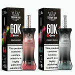 Al Fakher 60k puff disposable vape Crown Bar Original e-cigarette with EU warehouse fast shipment