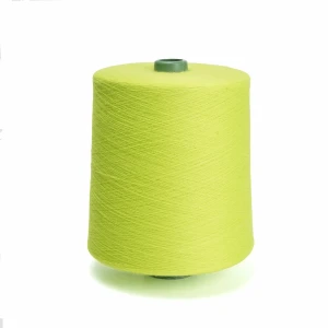 High-Quality Yarn Dyed Polyester Spun Yarn 30/1 For Knitting