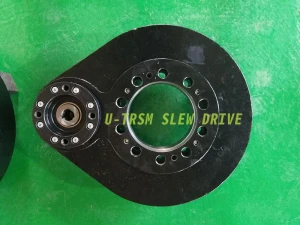 12inch slew drive slewing drive S-II-O-0311 spur gear type slew drive new slewing ring bearing