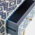 Import Ikat Bone Inlay Bedside Drawer Table Blue from India