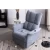Import New Functional Electric Single-Seat Fabric Sofa Modern Minimalist Gray Rockable Lunch Break Function Reclining Chair from China
