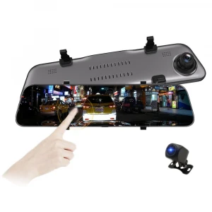 2019 12inch New Products Front 2K Reverse 1080P Super Resolution Degree 170 Wde Angle Car DVR Dash Cam With Night Vision