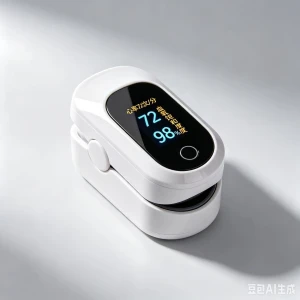 Portable Smart Finger Pulse Oximeter with SpO2 and Heart Rate Monitor for Home Use