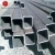 Import 1 inch 2&quot; gi pipe full form emt square steel profile  iron structure steel pipe black square tube from China