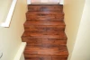 1 thickness Asian walnut wood stair treads & stair covering