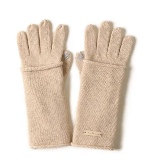 100% Cashmere Gloves Dual Purpose Gloves Double Layers Fingerless Computer Gloves  Winter Mittens