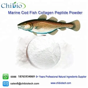 100% Food grade Marine cod Fish bulk collagen for nutritive supplements