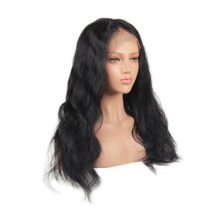 100% Human Hair Wigs Curly Transparent Front Lace Wig
