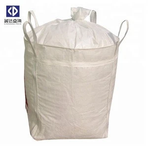 1000KGS Loading Weight 1 ton jumbo FIBC Bag for Crushed Stone Gravel Cement Sand