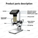 1080P Digital Microscope For Electronics Inspection For solder ADSM201