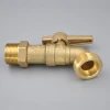 1/2" 3/4" forged male thread brass bibcock/ tap /faucet