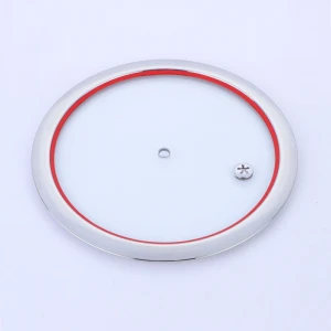 12 inch T type  stainless steel ring temper glass lid cooking pot lid for cookware pots