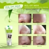 120ml OEM Private Label Natural Organic Aloe Vera Gel Face Skin Nose Blackhead Removal Peel Off Facial Mask