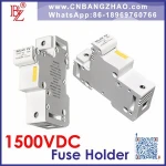 1500V DC 15A fuse with fuse holder PV combiner box components for 1500V system