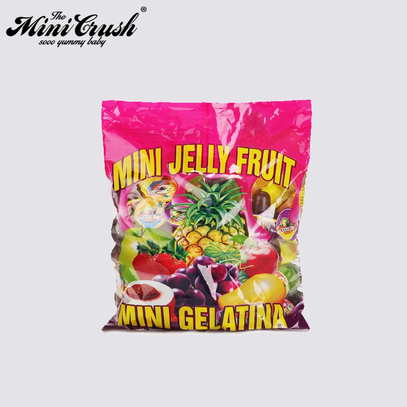15g clear plastic mini cup jelly 100pcs thai coconut fruit shaped jelly candy