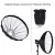Import 16-Pole 60cm Beauty Dish Folding Collapsible Softbox Flash Diffuser with Honeycomb Grid Bowens Mount for Studio Strobe Flash from China
