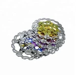 160mm 180mm 203mm MTB Bike Cycle Brake Parts 7075 AL Stainless Steel 6 7 Inches Mountain Bicycle Floating Brake Disc