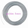 18gauge soft galvanized iron wire/ galvanized double loop tie wire
