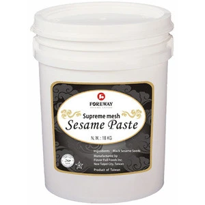 18KG HALAL Certified Commercial Black Sesame Sauce for baking bakery dessert drinks Use