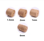 1mm 2mm jute rope  3mm Sisal manila rope in stock for hangtag garment accessories