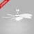 Import 1stshine Ceiling Fan 42 Inc MDF Bicaklari Beyaz Renk Isikli Tavan Pervanesi from China