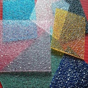 2-10mm thickness Polycarbonate Embossed Sheet cheapest price