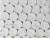 Import 2" Ink-jet Marble look penny round recycle glass mosaic tile for wall from China