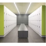 2 tires Modern electronic  HPL locker
