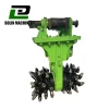 20-25 Ton Hydraulic Rotary Rock Cutting Head Skid Steer Attachments Excavator Hammer Excavator Compactor Attachment for Cat 225 Cat 312b Cat 315 Cat320 Cat330