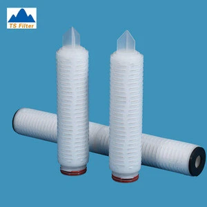 20 Inch 1 Micron Pleated Industrial Water Filter Cartridge