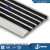 Import 2015 new arrival carborundum inserts black aluminum stair nosing For Hotel Step Safety from China