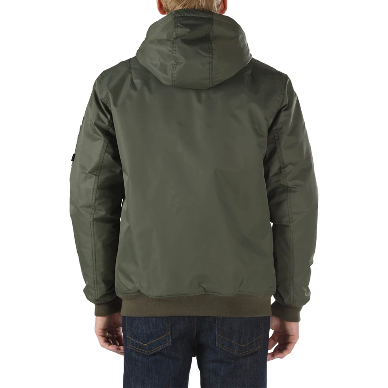 2016 Wholesale man winter soccer jacket custom fur jacket leather sleeve hoodie jacket