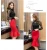 Import 2018 Custom Womens Slim Fit Midi Pencil Skirt With Good Quality from China