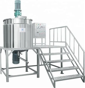 2018 hot sale best price of liquid soap making machine and cosmetic cream shampoo toothpaste detergent making machine factory