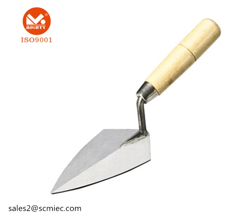 2018 new design Bricklaying Trowel With Wooden or Plastic Handle