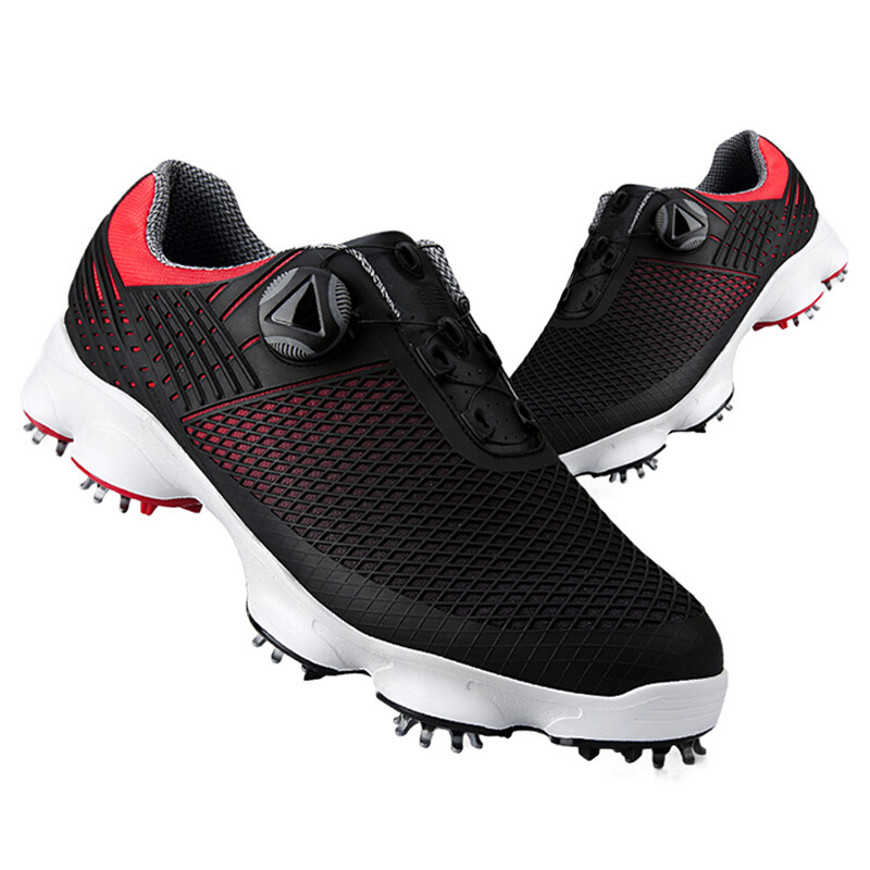2019 hot sale Customize Professional breathable and antil slip golf shoes for man