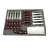 Import 2019 New arrival cheap China wholesale stainless steel plastic handle knife set for kitchen 25pcs knife gift box kitchen knives from China