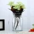 Import 2020 Amazon Hot Sales Nordic style transparent mini crystal clear Glass flared flower Vase for wedding decor from China